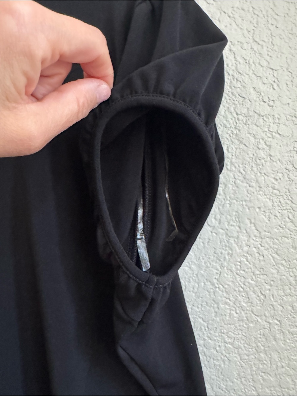 NWT Worthington Stretch Puff Sleeve V-Neck - Picture 5 of 5